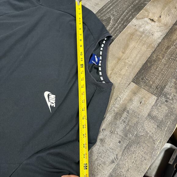 Nike Sportswear Sweatshirt Mens Large Black Advance 15 Pullover 861744-010 - Picture 4 of 10